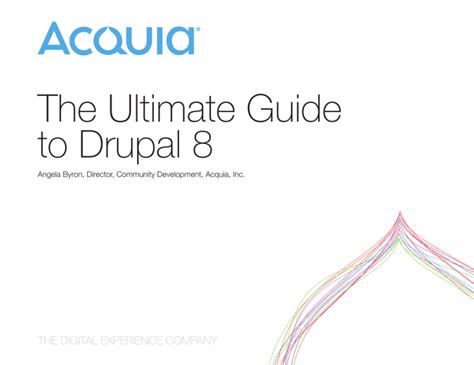 drupal 8|The Ultimate Guide to Drupal 8.